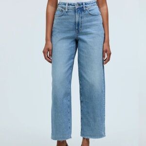NWOT Madewell The Tall Curvy Perfect Vintage
Wide-Leg Crop Jean